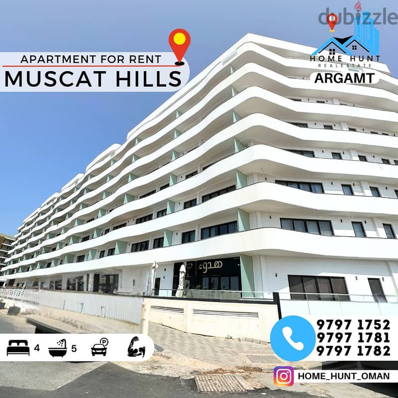 MUSCAT HILLS | STUNNING 4BHK PENTHOUSE APARTMENT 0