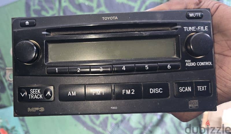 Toyota radio 1