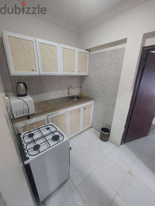 flat for rent in elkhwair 1bhk with furniture 3