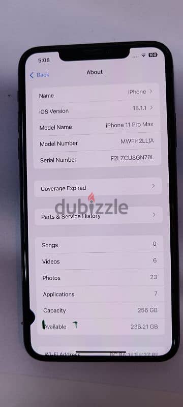 Iphone 11 pro max 256gb 2