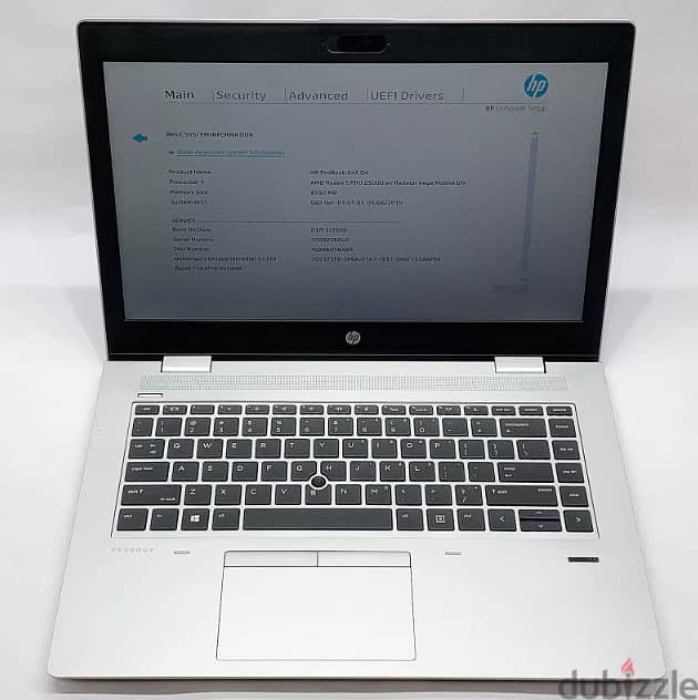 HP Probook 645 G4 Ryzen 3 8th Gen 16GB Ram 256GB SSD 6