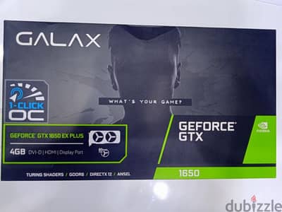 GALAX GTX 1650 EX PLUS