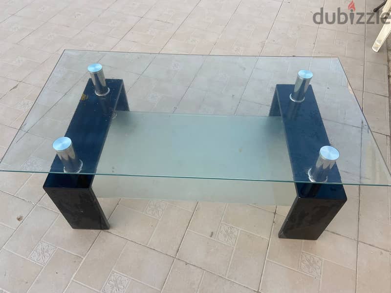 Glass Center Table from Home Center 0