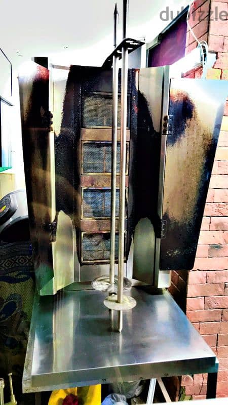 shawarma machine and hot plate 3