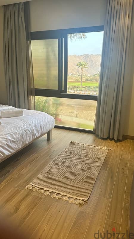 two bedroom apartment for rent Jebel Sifah daily run 3