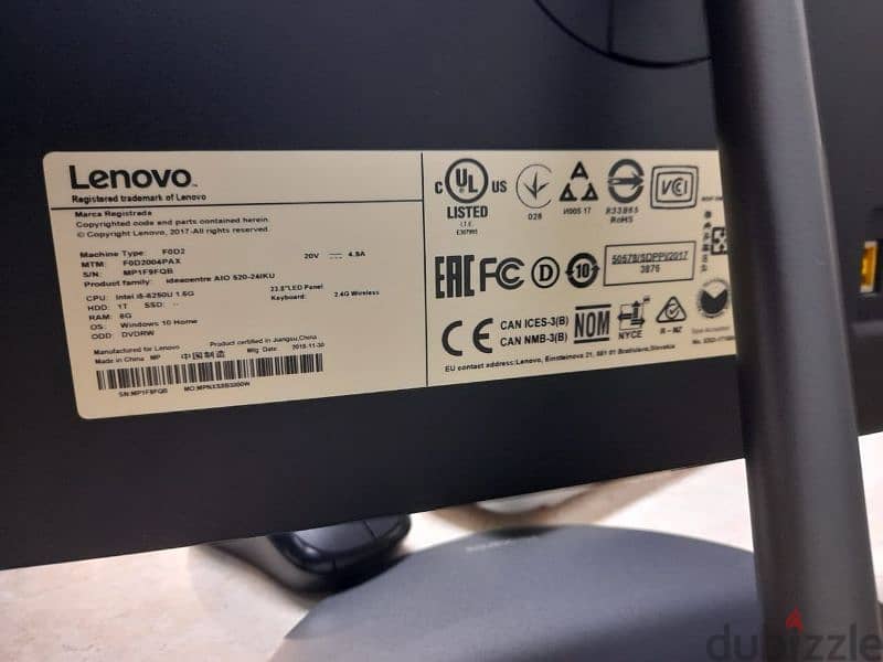 Lenovo  All in one 1