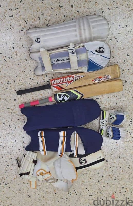 Adult cricket Kit with 2>Bat 0