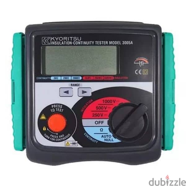 جهاز اختبار العزل والاستمرارية (Insulation Tester ) 0