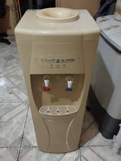 water dispenser hot and cold work