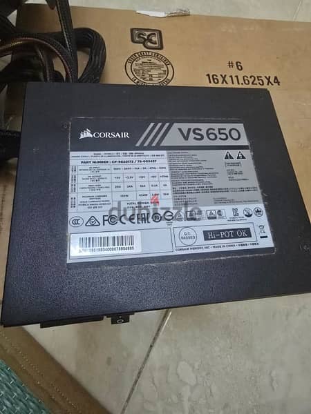 Power supply corsair 650w 1