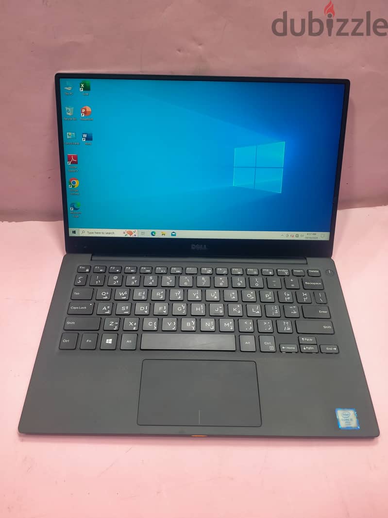 DELL XPS-13 9350 CORE i5 8GB RAM 256GB SSD 13 INCH BOADLESS SCREEN WIN 5