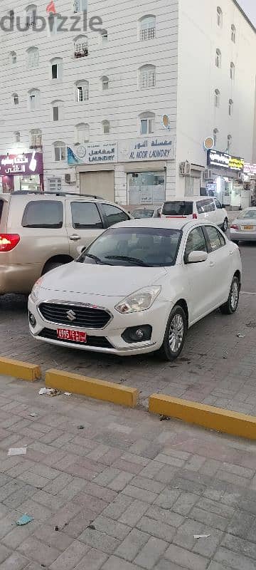 Suzuki Dzire Swift  for Rent in very Good Condintion سوزوكي سويفت 0