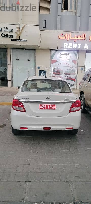 Suzuki Dzire Swift  for Rent in very Good Condintion سوزوكي سويفت 5