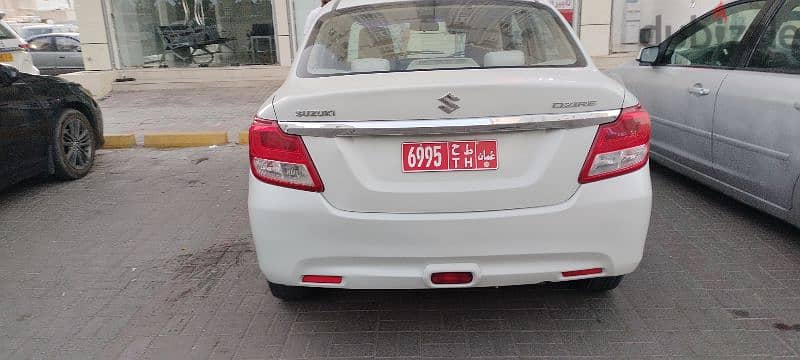 Suzuki Dzire Swift  for Rent in very Good Condintion سوزوكي سويفت 6