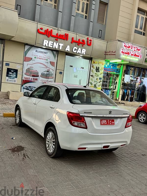 Suzuki Dzire for Rent Swift سوزوكي سيارات للايجار 1