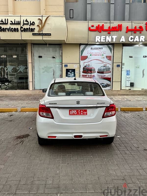 Suzuki Dzire for Rent Swift سوزوكي سيارات للايجار 3