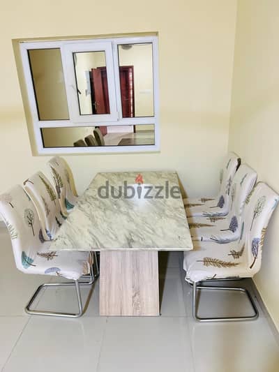 Dining table with 6 chair