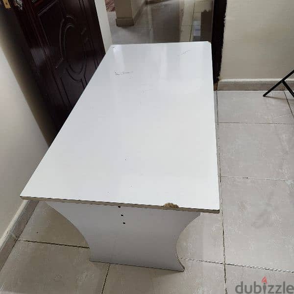 White coffee table 2