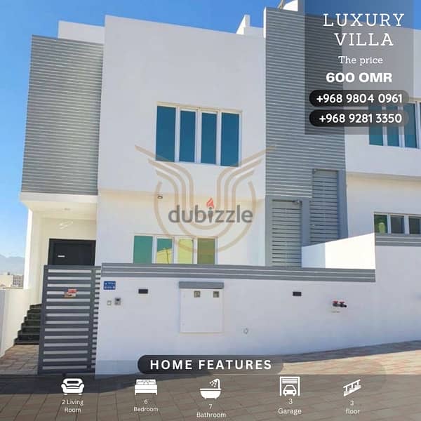 Luxury 6 BR villa for rent in Al Ansab Heights 0