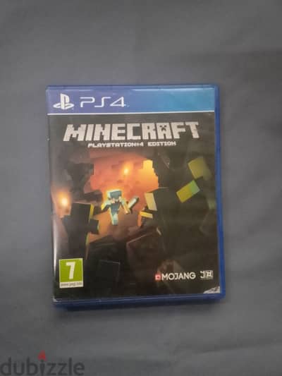 Minecraft PS4 disc