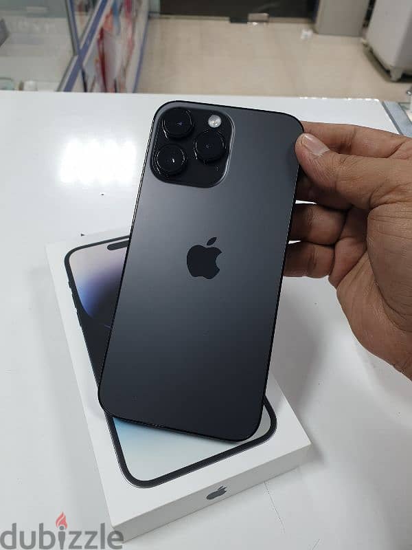 iphone 14 pro max 1TB 85%  arabic  super clean condition. 0