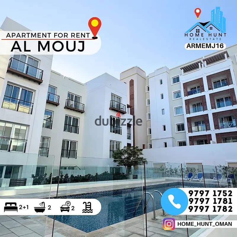 AL MOUJ | AMAZING 2+1 BR APARTMENT FOR RENT 0