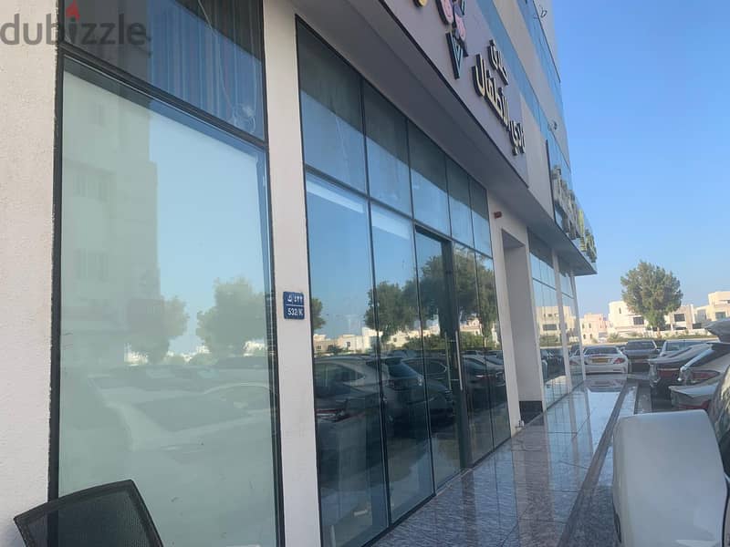 shop for rent in alkhoud mazoon street محل للايجار فى شارع مزون 1