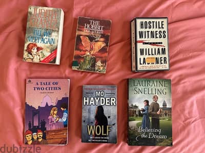 fiction 6 books for 12