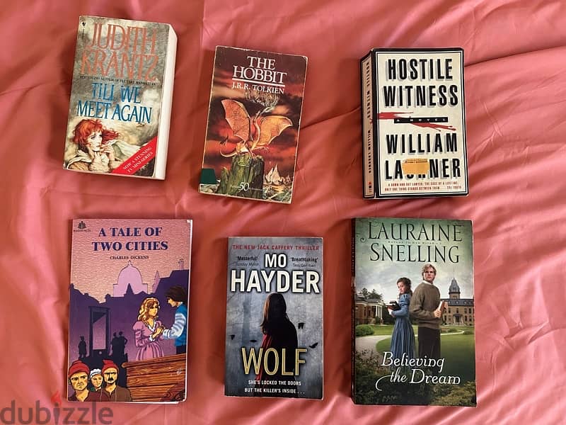 fiction 6 books for 12 0