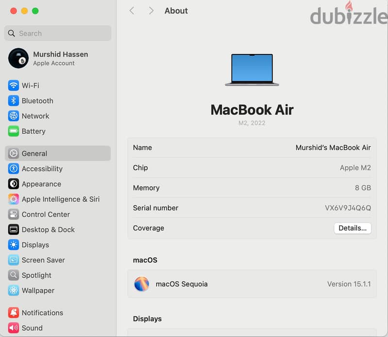 Macbook Air M2 512GB, Year 22, 13"6 (Negotiable) 3