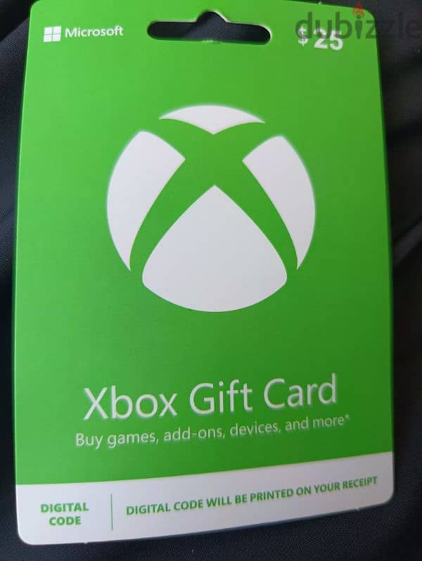 Xbox gift card 0