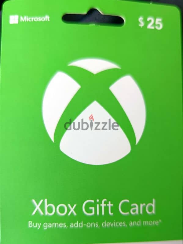 Xbox gift card 1