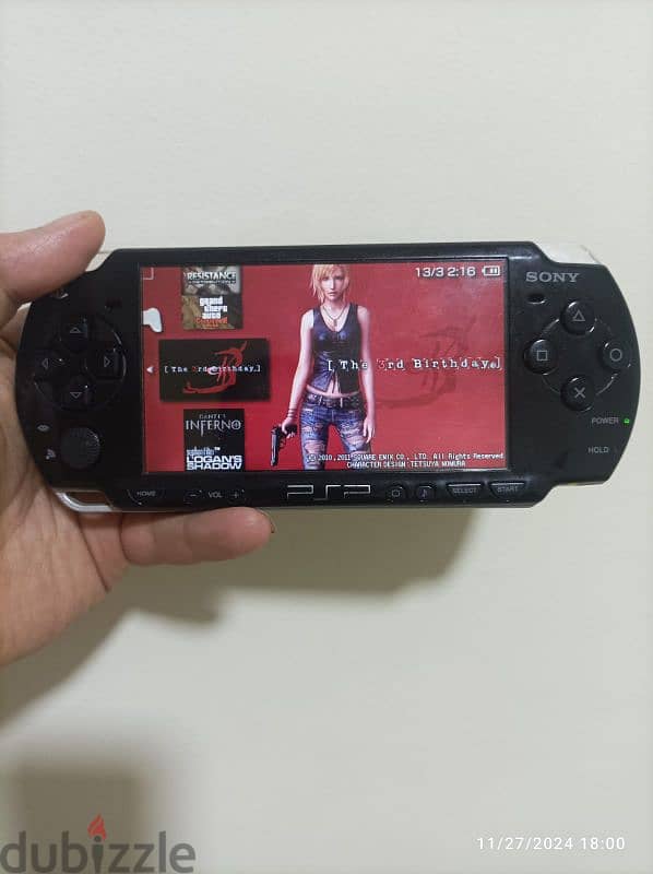 Jailbreak PSP with 25 games installed interested message me Whatsapp 3