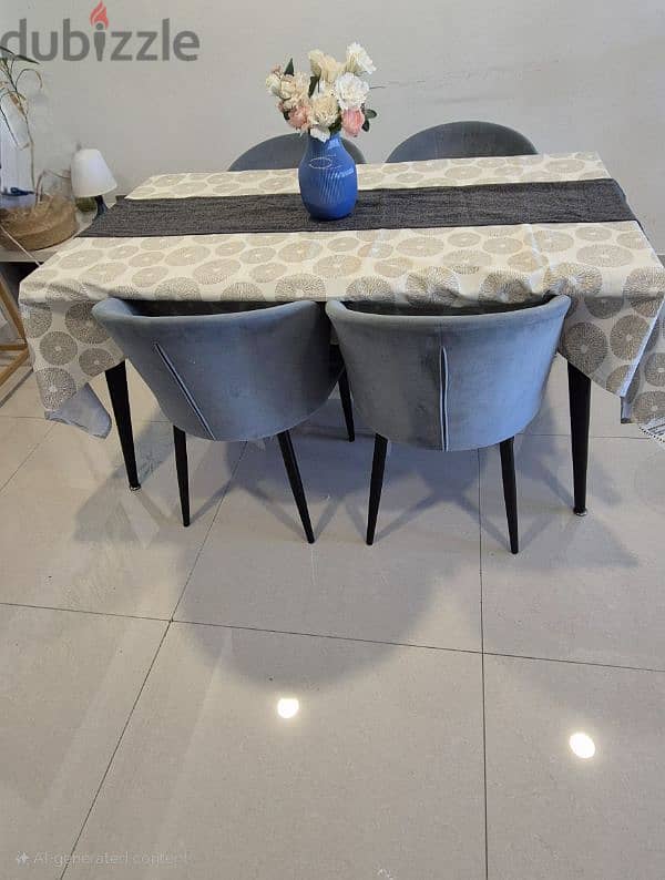 dining table with 4 chairs. . . from pan home. 0