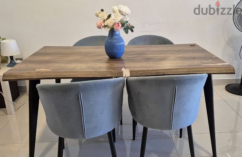 dining table with 4 chairs. . . from pan home. 8