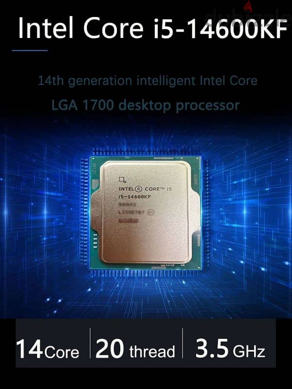 intel 14th gen i5-14600kf 0