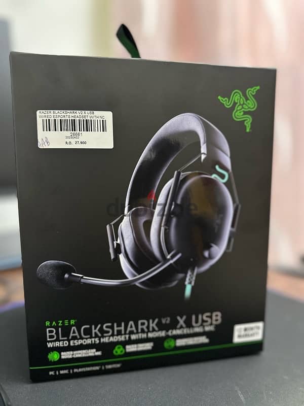 GAMING HEADSET RAZER BLACKSHARK V2 7.1 Surrounding 2