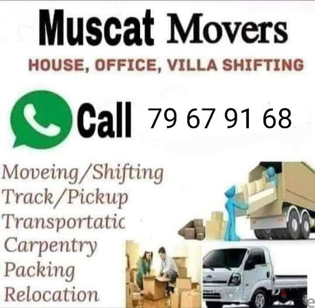 muscat furniture house shiftingg low price 0