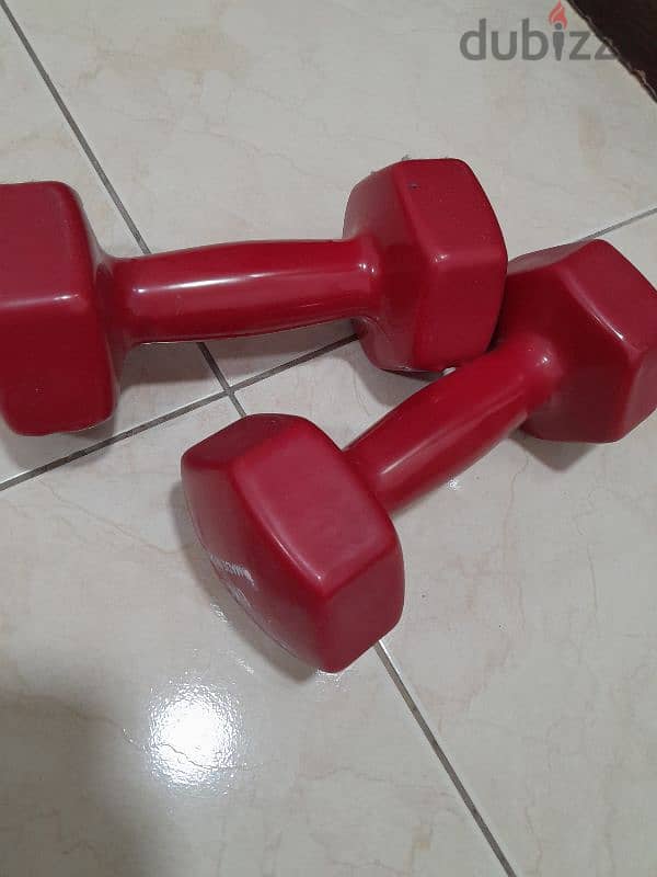 Dumbbell set 6kg each 1