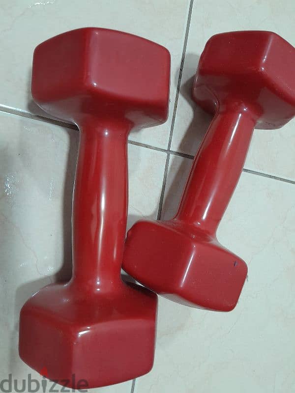 Dumbbell set 6kg each 2