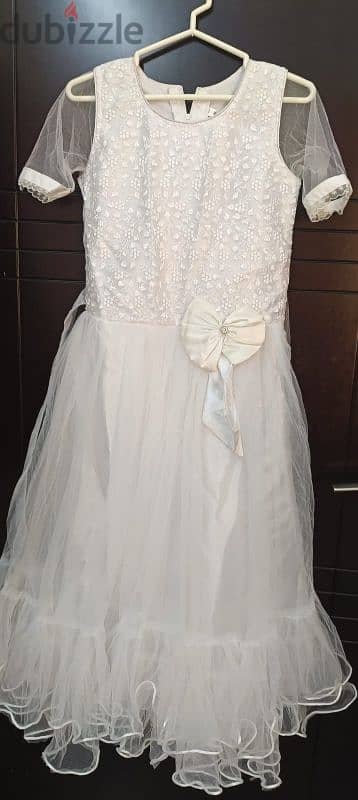 White frock size - 36