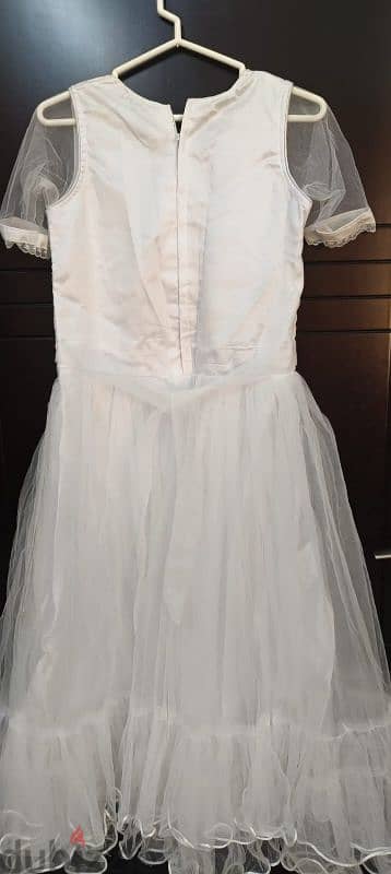 White frock size - 36 1