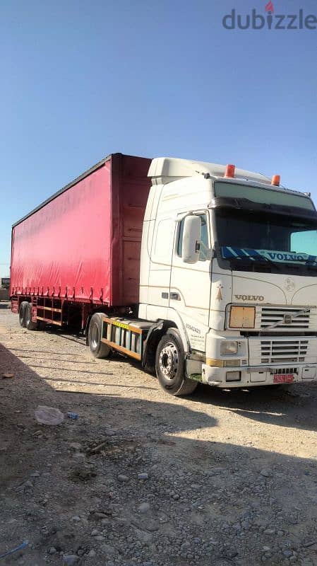 FH volvo 2002 model and trela for sale 2