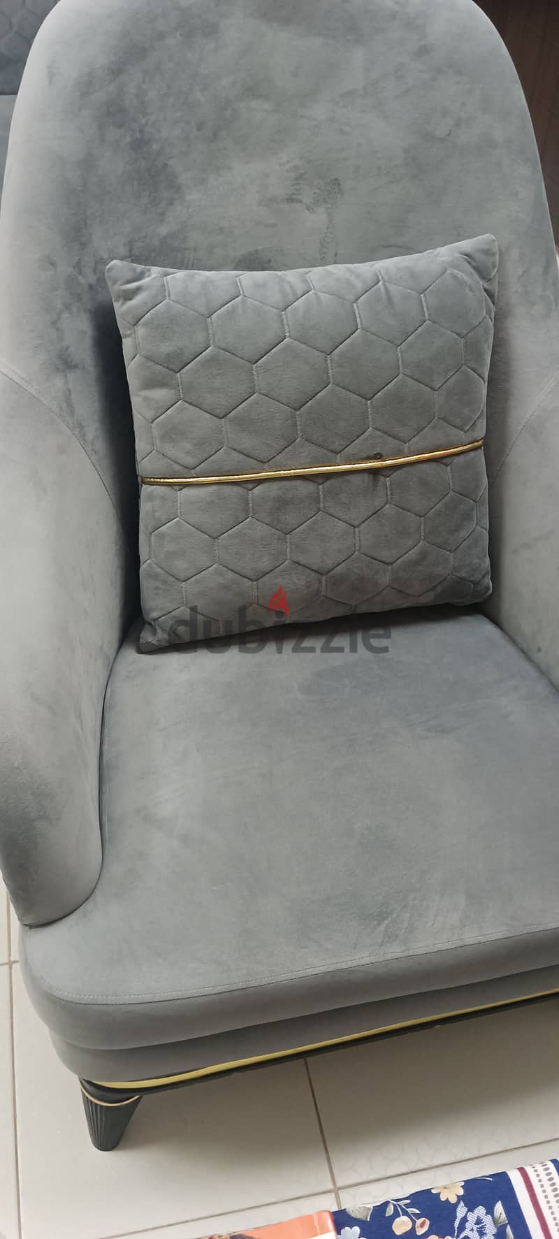 Grey sofa set 1