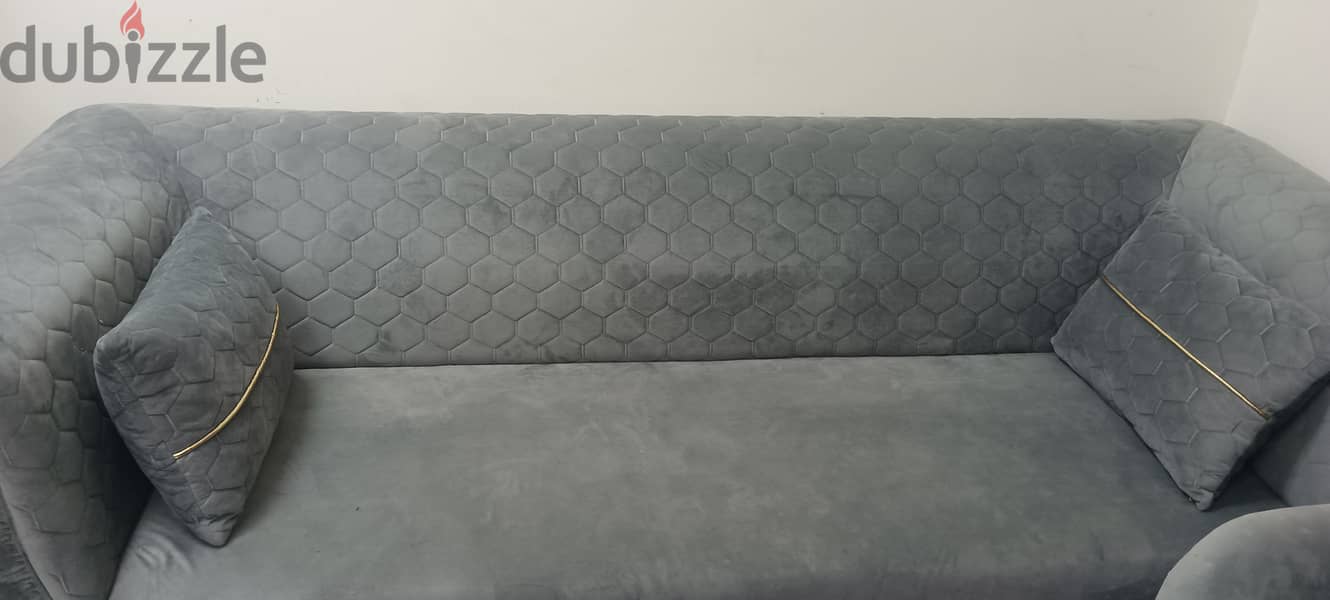 Grey sofa set 3