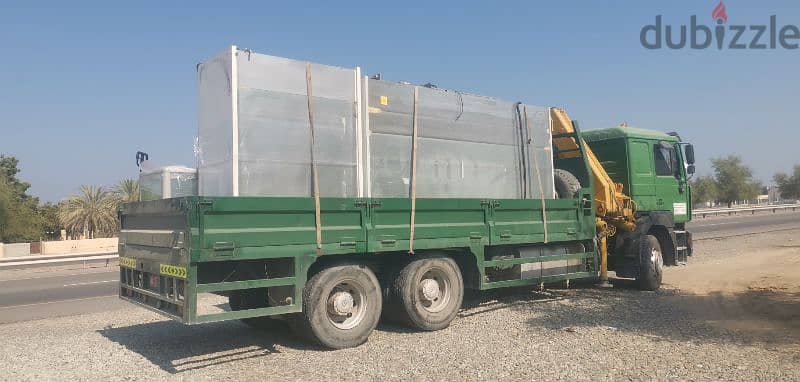 Man Hibe 2001, 6 Wheel with crane 6 Ton for sale in good condition 2