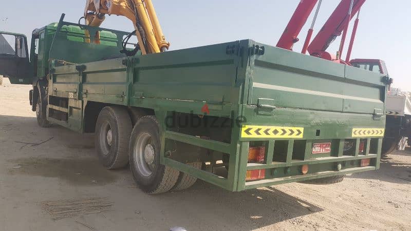 Man Hibe 2001, 6 Wheel with crane 6 Ton for sale in good condition 5