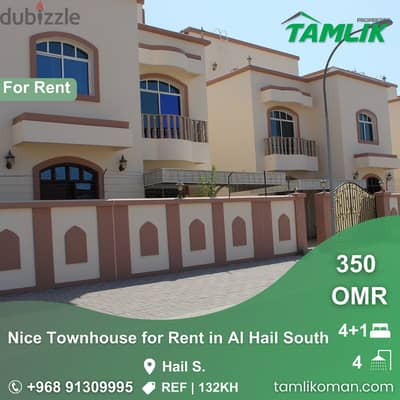 Nice Townhouse for Rent in Al Hail South | REF 132KH