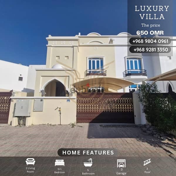 AZAIBA | BEAUTIFUL 5+1 BR VILLA 0