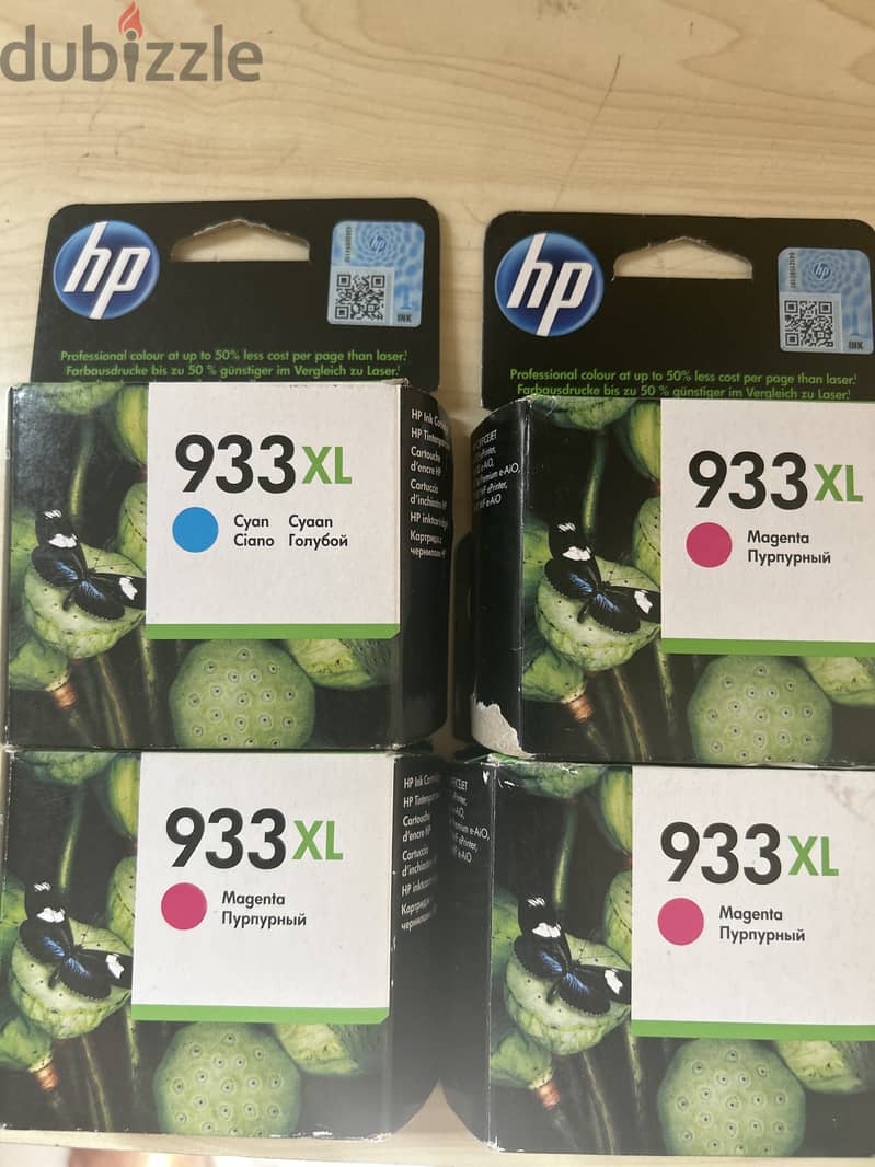 HP 933 XL catriges 1